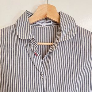 Uniqlo - Blue Stripped Button Up